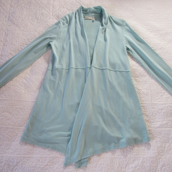 LOGO Cardigan XXS Open Front Cardigan Back Crochet - Picture 1 of 8